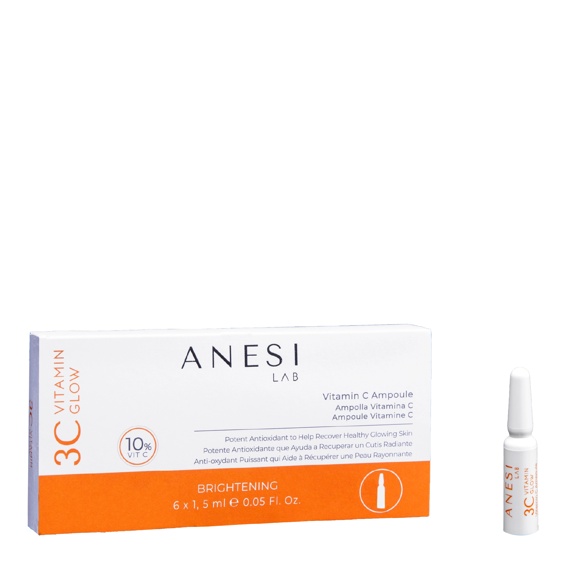 19 Концентрат для освітлення шкіри обличчя 3C Vitamin Glow Ampoules - Зображення 1